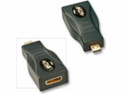 Lindy HDMI Micro - HDMI Mini AV adaptér černý (41296)