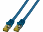 EFB Patchcord S/FTP, Cat.6A, LSZH, Cat.7, 1m (MK7001.1BL)