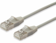 Equip Equip Patchkabel Cat6A S/FTP 2xRJ45 5,00m béžová (SSTP) Slim