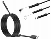 Inspekční kamera pro endoskop Xrec Pevný kabel USB Type-c Usb-c 10m