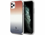 US Polo Assn US Polo USHCN58TRDGRB iPhone 11 Pro červeno-modrá/modrá a červená kolekce vzorů přechodů