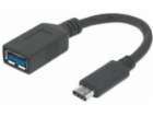 Manhattan USB-C – USB adaptér černý (355285)