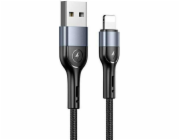 Usams USB-A – Lightning kabel 1 m černý (SJ448ZJ01)