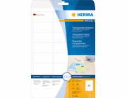 Fóliové etikety Herma A4, průhledná matná fólie, 600 ks (4681)