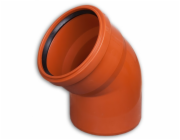 Wavin PVC koleno 160mm 67° 3262321900