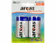 Baterie Arcas Super Heavy Duty D / R20 2 ks.