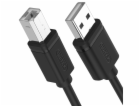 Unitek USB-A - micro-B USB kabel 2 m černý (Y-C4001GBK)