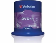 Verbatim DVD+R 4,7 GB 16x 100 kusů (43551)