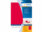 Herma Color etikety 5045, A4, 63,5 x 29,6 mm, jasně červe...