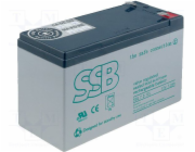 SSB baterie 12V/7,2Ah (SBL 7,2-12L)