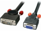Lindy DVI-A - D-Sub (VGA) kabel 5m černý