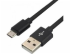 EverActive USB-A - microUSB USB kabel 1,2 m černý (CBB-1,...