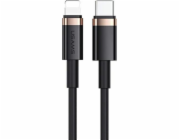 Usams USB-C – Lightning kabel 1,2 m černý (SJ484USB01)