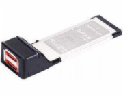 Ovladač Gembird ExpressCard – 2x eSATA (PCMCIAX-ESATA22)