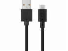 Xqisit USB-A - USB-C USB kabel 3 m černý (112294)