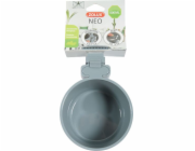 Zolux Plastová závěsná miska Neo šedá 9,5cm