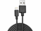Lindy USB-A – Lightning kabel 3 m černý (31322)