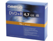 Omega DVD+R 4,7 GB 16x 10 kusů (56823)