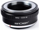 Kf adaptér K&f Concept pro Canon Eos M Ef-m To M42 / Kf06...