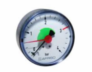 Afriso Topný manometr RF 63 AX O=63mm 0-4bar 1/2 Tř. 2,5 - 63537
