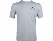 Under Armour Rush Energy tričko s krátkým rukávem 1366138-014 šedá velikost XXL