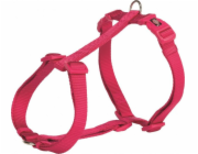Trixie Premium postroje, L: 60–87 cm/25 mm, fuchsie
