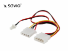 Savio Molex - Molex, 0,18 m, vícebarevný (SAVIO AK-15)