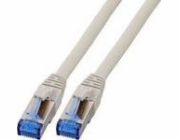 EFB Patchcord S / FTP, kat. 6A, kat. 7 RohCable TPE superflex, 1,5 m, šedý (K5525FGR.1.5)
