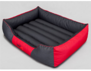 Hobbydog Comfort Bed - červeno-šedá XL