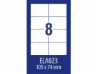 Avery Zweckform LABEL ZF ECONOMY 105X74MM 023 100ARK LABE...