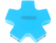 Omega USB HUB 4x USB-A 2.0 (OUH24SBL)