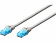 Digitus DIGITUS CAT 5e U-UTP patch kabel PVC AWG 26/7 délka 20m barva bílá