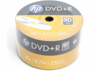 HP DVD+R 4,7 GB 16x 50 kusů (HP1650S+)