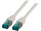 EFB EFB RJ45 Patchkabel S/FTP, Cat.6A, LSZH, 0,15m, šedý