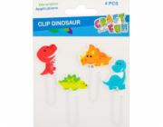 Craft with Fun Dekorativní dino kancelářská sponka