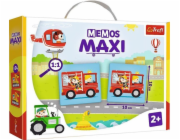 Trefl Vzdělávací hra pro děti Memos maxi Vehicles 02267 Trefl