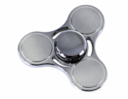 Kovový fidget spinner, trojitý, 4 barvy, mix