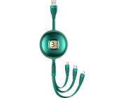 Usams USB-A – Lightning kabel 1 m zelený (Usa001135)