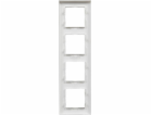 Legrand  Niloe Step čtyřnásobný rám 863894 broušený hliník