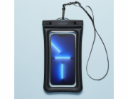 Spigen SPIGEN A610 UNIVERZÁLNÍ VODOTĚSNÉ PLÁVACÍ POUZDRO 2 BALENÍ ČERNÉ