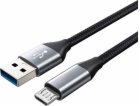 Montis USB-A - microUSB USB kabel 2 m černý (MT049)