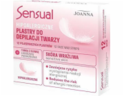 Joanna JOANNA_Sensual hypoalergenní depilační proužky na obličej 12 ks.