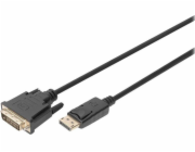 Digitus DisplayPort – kabel DVI-D 3m černý (DB-340301-030-S)