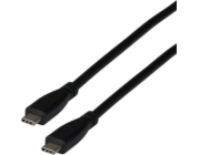 EFB USB kabel USB-C – USB-C 2 m černý (EBUSBC40-20G.2)