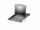 ATEN CL5708M-ATA-AG SINGLE RAIL 8P PS/2-USB LCDKVMP 17INC...