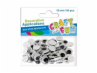 Euro Trade Samolepící oka 12mm