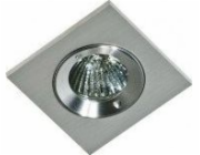 Azzardo Plafon lampa vestavné stropní svítidlo Azzardo Pablo 1 1x50W GU10 IP54 hliník GM2107-ALU - GM2107-ALU