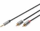 Digitus Digitus Stereo 3,5mm až 2RCA rozbočovač Y, M na M...
