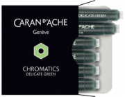 Caran d`Arche Chromatics zelené inkoustové cartridge, 6 kusů