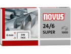 Svorky Novus 24/6 DIN super x 1000 (4009729003688)